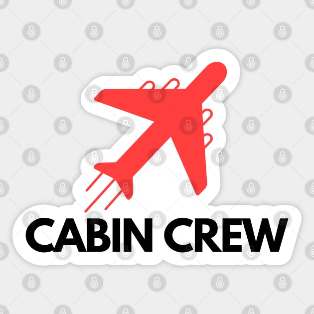 Cabin Crew Sticker by Jetmike